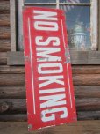 画像1: Vintage No Smoking Sign (PJ173) (1)