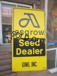 Vintage Asgrow Seed Dealer Sign (PJ175)