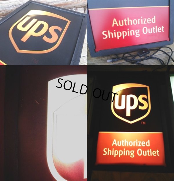 画像2: Vintage UPS Lighted Store Sign (PJ182)