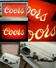 画像2: 80s Vintage Coors Beer Lighted Store Sign (PJ181) (2)