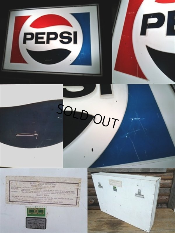 画像2: Vintage Pepsi Lighted Store Sign (PJ180)