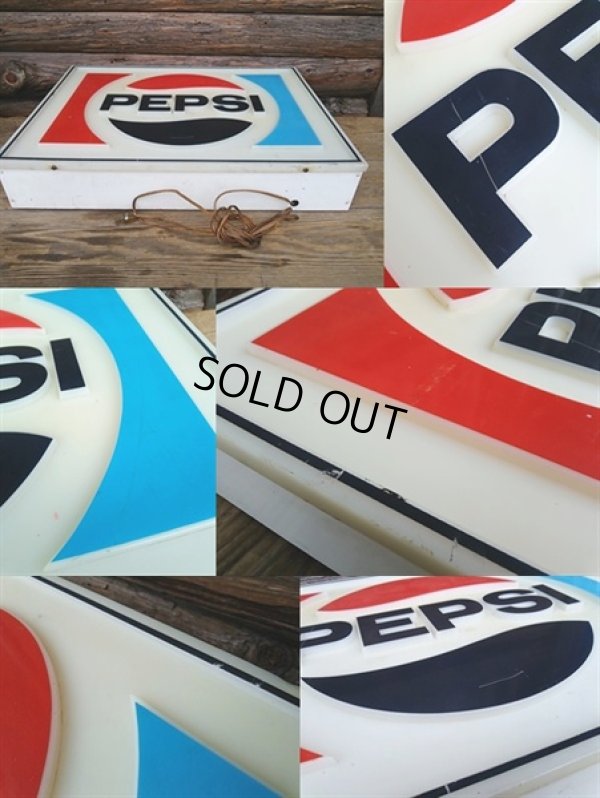 画像3: Vintage Pepsi Lighted Store Sign (PJ180)