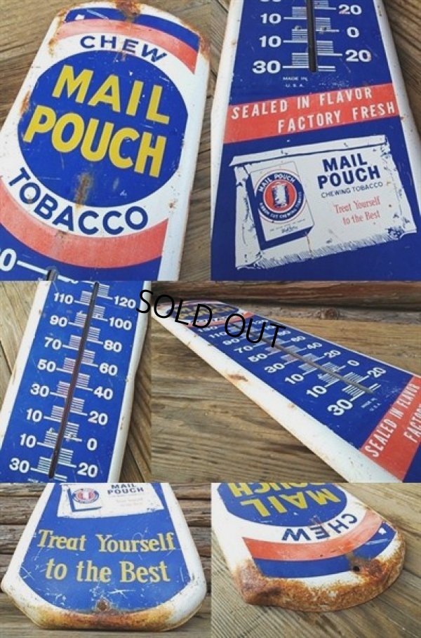 画像2: Vintage Thermometer Mail Pouch Tabacco (PJ185) 