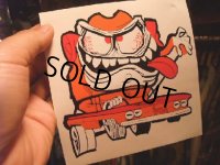 Vintage Iron-On Transfer Hot Rod Monster (PJ 190)