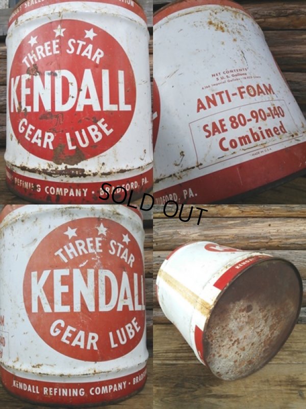 画像3: Vintage Kendall 5GL Moter Gas/Oil Can (PJ192)