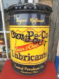 Vintage Cen-Pe-Co Motor Gas/Oil Can (PJ191)