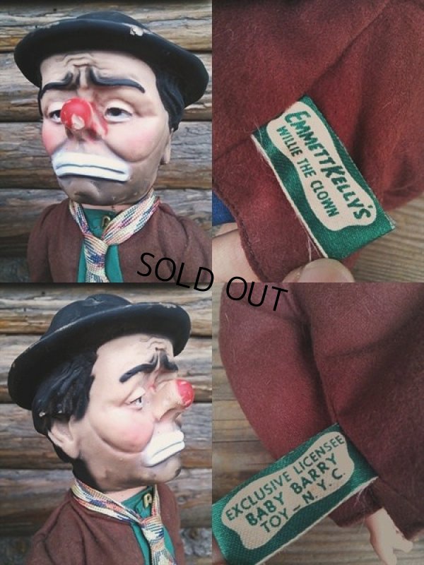 画像2: 50s Vintage Emmett Kelly Doll  (PJ201)