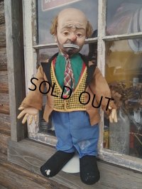 50s Vintage Emmett Kelly Doll  (PJ200)