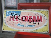 Vintage Store Sign ICE CREAM (PJ204)