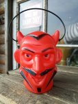 画像1: Vintage Red Devil Candy Bucket (PJ216) (1)