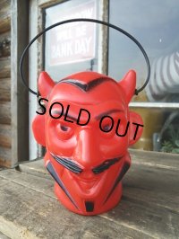 Vintage Red Devil Candy Bucket (PJ216)