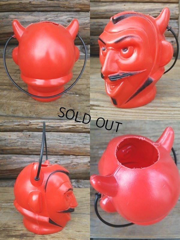 画像2: Vintage Red Devil Candy Bucket (PJ216)