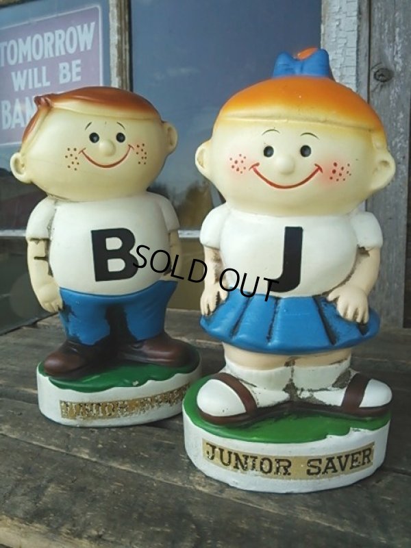 画像1: 60s Vintage Federal Bank Junior Saver Set (PJ224) 