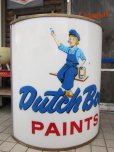 画像1: Vintage Dutch Boy Paint / Lighted Sign HUGE！ (PJ243)  (1)