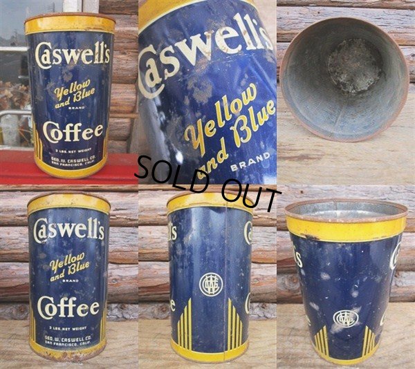 画像2: Vintage Tin Can / Caswell's Cofee (PJ264) 