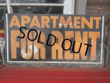Vintage Sign / APARTMENT FOR RENT (PJ266) 