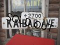 Vintage Road Sign  / KAIBAB AVE (PJ265) 