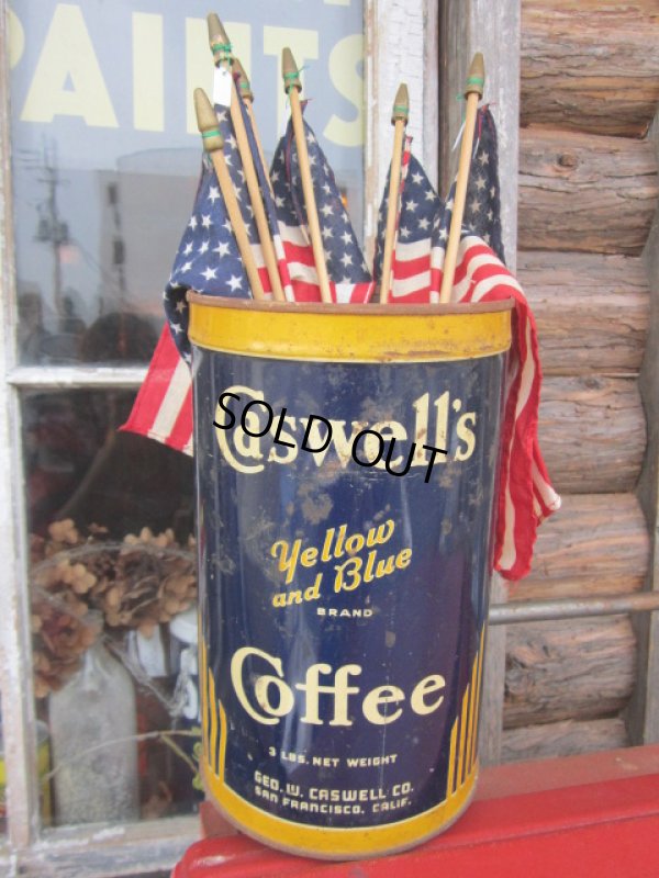 画像1: Vintage Tin Can / Caswell's Cofee (PJ264) 