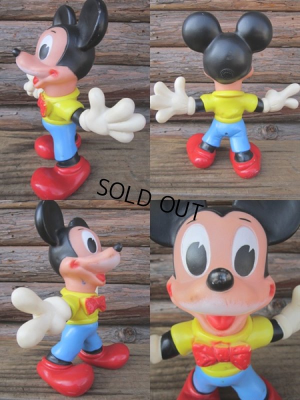 画像2: Vintage Mickey Rubber Doll / Ledraplastic (PJ269) 