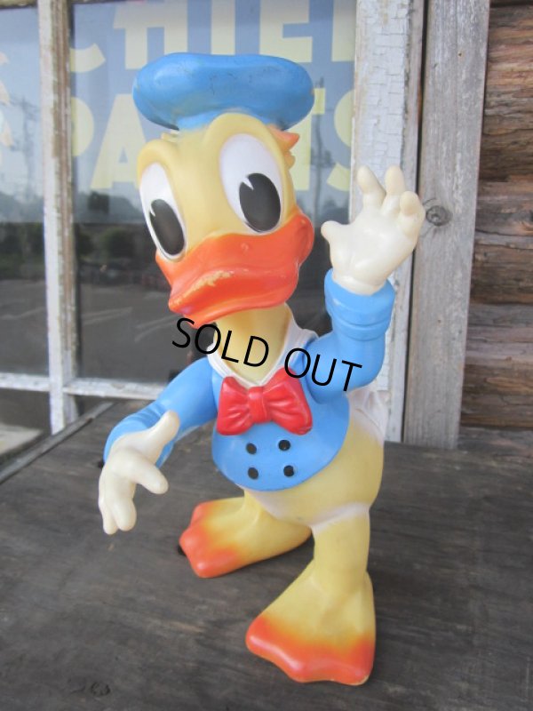 画像1: Vintage Donald Duck Rubber Doll / Ledraplastic (PJ270) 