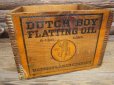 画像1: Vintage Dutch Boy Paint / Wood Box (PJ263) (1)