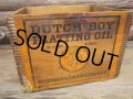 Vintage Dutch Boy Paint / Wood Box (PJ263)