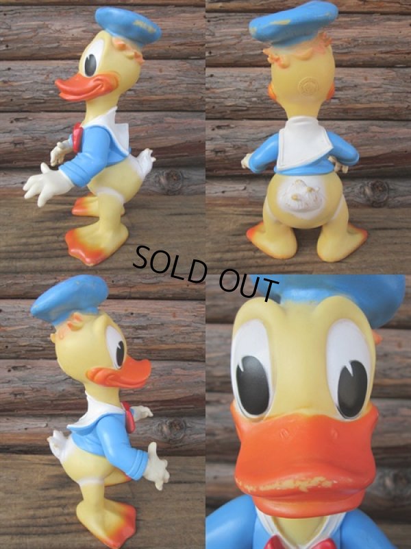 画像2: Vintage Donald Duck Rubber Doll / Ledraplastic (PJ270) 