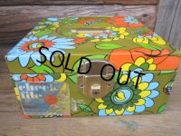 Vintage File Box / Flower （PJ264) 
