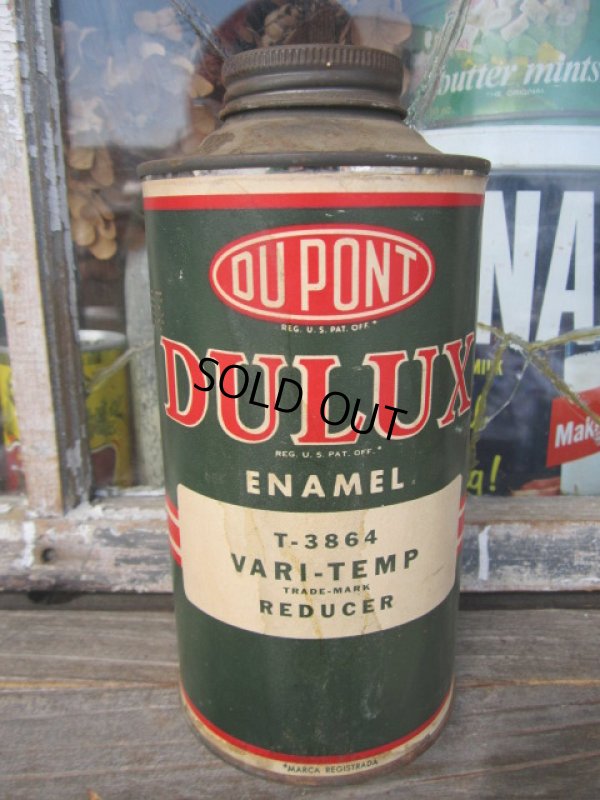 画像1: Vintage DUPONT Enamel Can (PJ261)
