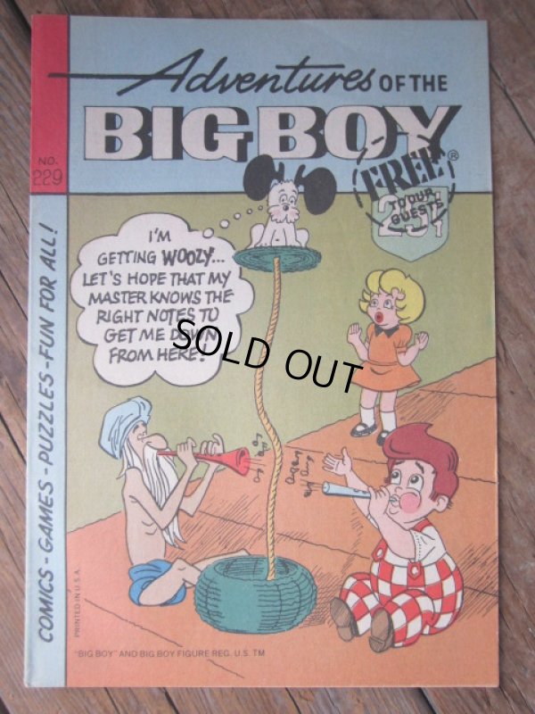 画像1: 70s Vintage Big Boy Comic No229 (PJ288)