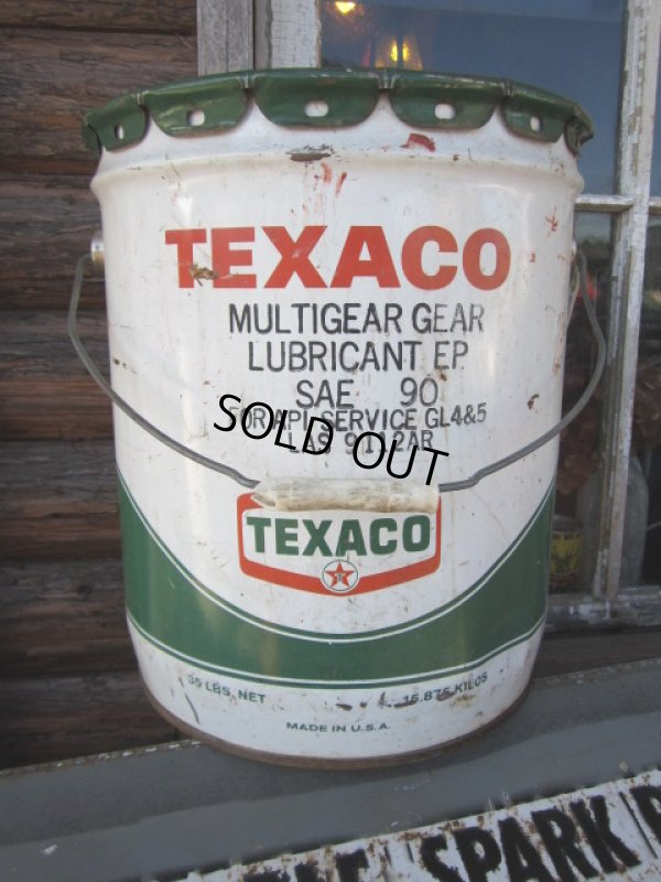 画像1: Vintage TEXACO 5GL Motor Gas/Oil Can (PJ296) 