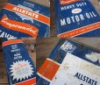 画像3: Vintage Sears ALL STATE 10Quarts Moter Oil Can (NR124) (3)