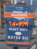 Vintage Sears ALL STATE 10Quarts Moter Oil Can (NR124)