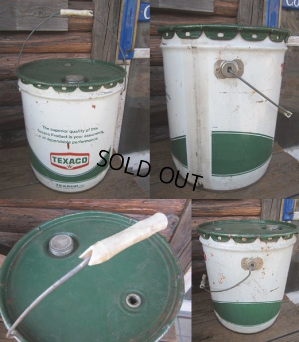 画像2: Vintage TEXACO 5GL Motor Gas/Oil Can (PJ296) 