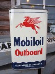 画像1: Vintage Mobil Oil Can #031 (PJ302)  (1)