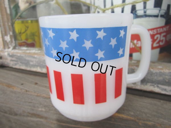 画像1: American Flag Milk Mug (PJ309)