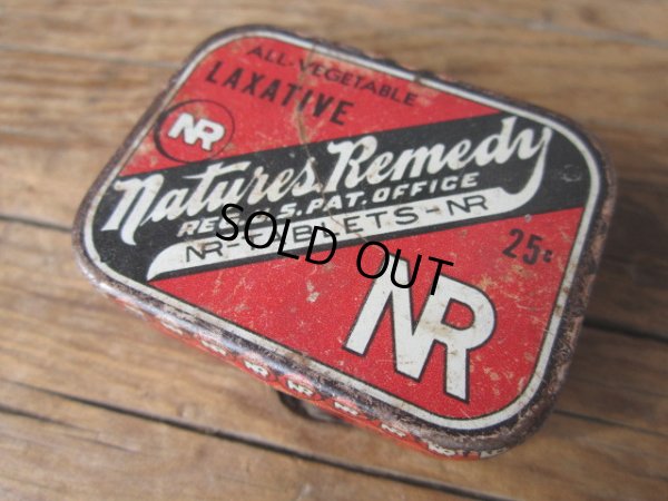 画像1: Vintage NR Tablets Tin Case #M (PJ360)