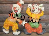 70s Vintage Clown Wall Deco Set (PJ364) 