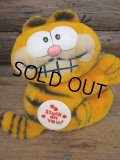 80s Vintage Garfield Plush Doll / Stuck on You (PJ374) 