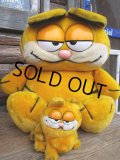 Vintage Garfield Plush Doll / Big Size (PJ378) 