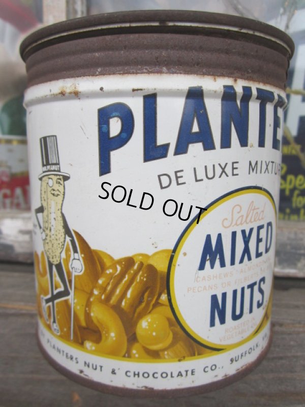 画像1: Vintage Planters Nuts Can #10 (PJ392) 