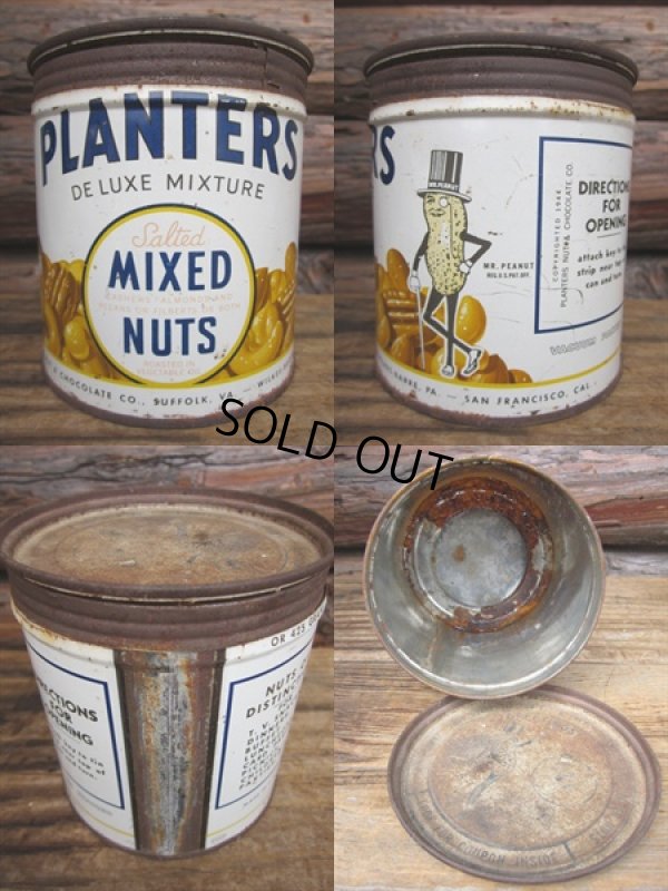 画像2: Vintage Planters Nuts Can #10 (PJ392) 