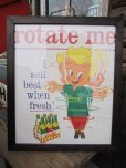 画像1: Vintage Squirt Soda Poster W/Frame (PJ429)  (1)