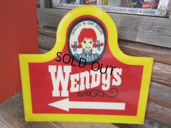 画像1: Vintage Wendy's Store Sign (PJ430) 