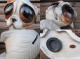 画像2: 60s GIG Vintage Ceramic BIG SAD EYES DOG #XL (PJ435)  (2)