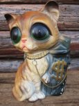 画像1: 60s GIG Vintage Ceramic BIG SAD EYES CAT #A (PJ434)  (1)