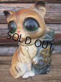 60s GIG Vintage Ceramic BIG SAD EYES CAT #A (PJ434) 