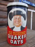 画像1: Vintage Quaker Oats Tin Can (PJ442) (1)