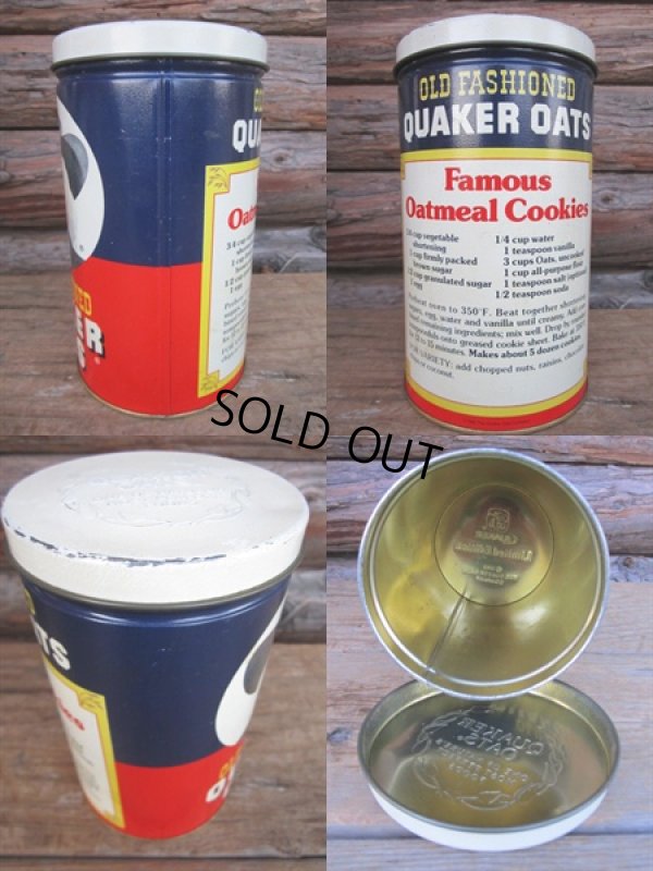 画像2: Vintage Quaker Oats Tin Can (PJ442)