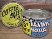 Vintage MWH Coffee Tin Can #D (PJ447)